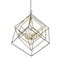 Z-Lite Euclid 6 Light Chandelier, Olde Brass + Bronze 457-6OBR-BRZ - alternate 6